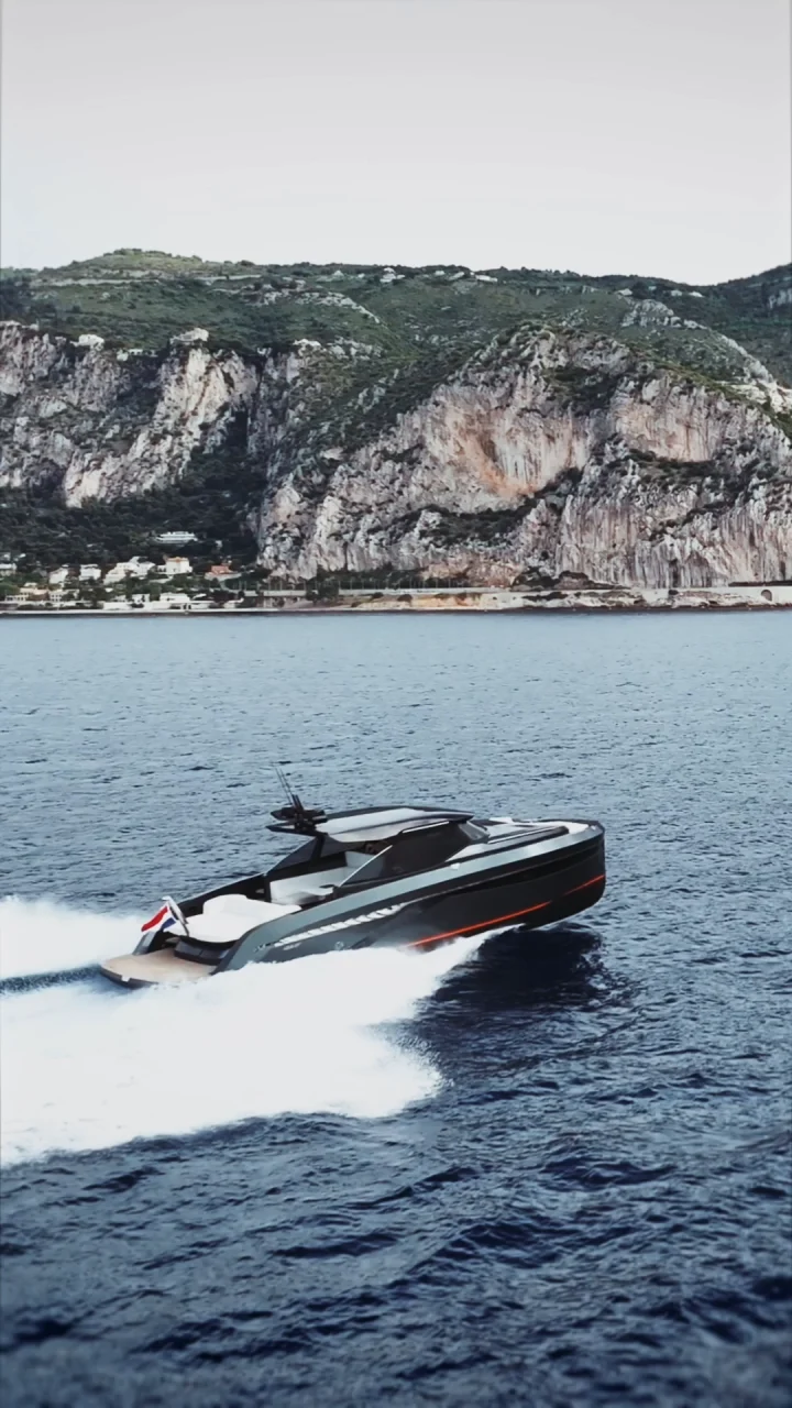 Still from our film for Bekkers Yachts